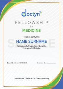 Fellowship In Medicine